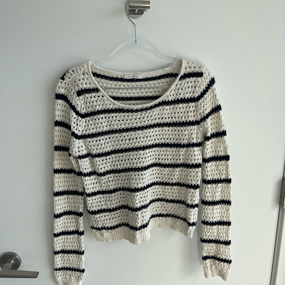 Z Supply Sweaters - Z Supply Stripes Knit Sweater